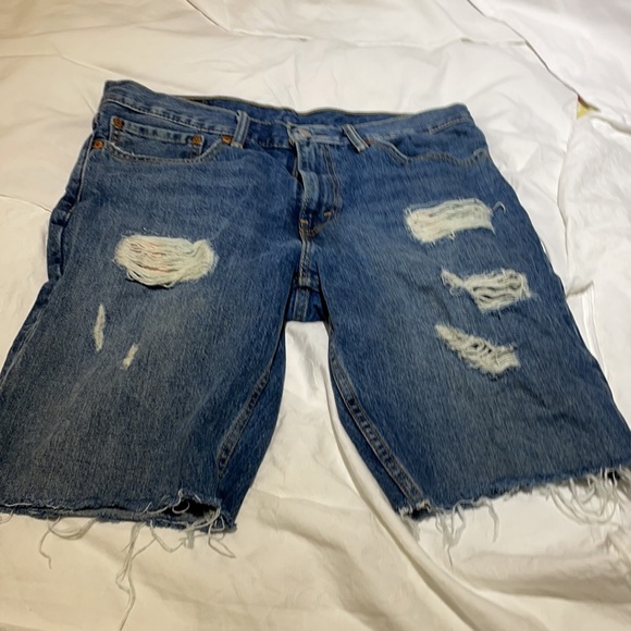 Vintage Levi’s 511 denim cut off shorts - Picture 1 of 3